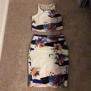 2piece skirt set